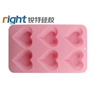 Heart Shape Silicone Cake Molds-Silicone Cake Molds Wholesale