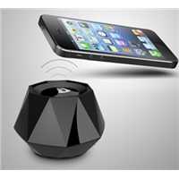 2014Hot selling diamond shaped Wireless mobile phone Bluetooth speaker