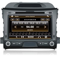 8" 2Din Car DVD Player GPS Stereo Radio video tv 3g For Kia Sportage R