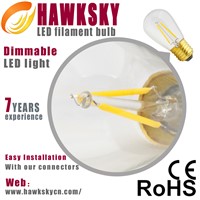 Adjustable brightness LED filament light factory