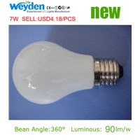 HOT SELL Frosted LED  BULBS 3W 5W  7W   ANGLE:360
