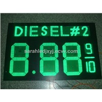 Outdoor gas station led price digital sign