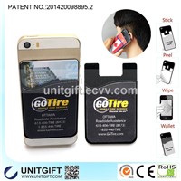 Mobile phone card holder