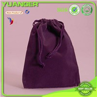 Wholesale small velvet bags with drawstring, mini velvet jewelry pouches