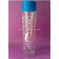 375ml VOSS Water Glass Bottle With Plastic Cap