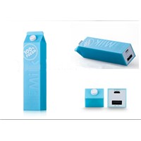 2015 New Style Milk Portable Universial Power Bank Mini Harga Power Bank 1800mah(P110)