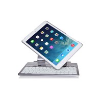 High Quality Multifunctional Bluetooth Keyboard For Ipad 5 With Leather Case For Ipad Air