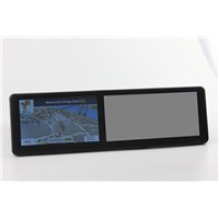 5 inch rearview mirror GPS with bluetooth AV IN