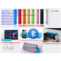 Singing Power Bank With Bluetooth Speaker Talking Perfect for Cooperate Gift