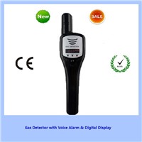 Portable Gas Detector with Voice Alarm