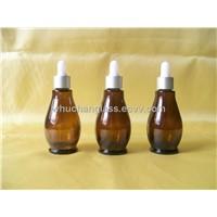 New Style Amber Essential Oil Bottles With Dropper