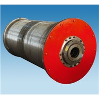 Cable reel drum for industrial use