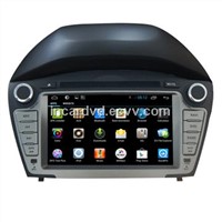2 Din Android Autoradio DVD Player Hyundai IX35 2014 In Dash Car GPS Navigation Radio Wifi