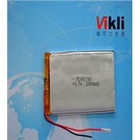 Polymer lithium battery 405585-2000MAH
