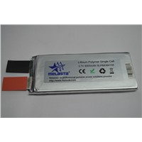 3.7V (29.6 Wh, 160A 20C rate) High Power Lithium ion Polymer battery cell