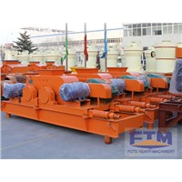 High pressure mining coal roller crusher