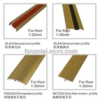 floor 1-30mm CK Sandy-Aluminium Flooring Profile