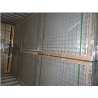 Flat Galvanized Welded Wire Mesh panel for construction