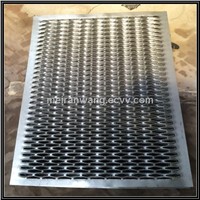 Crocodile hole Perforated plank grating/Hole punch perforated steel plank