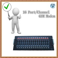 Low price 16 port YX mulit sim usb gsm modem at command for bulk sms sending equipment