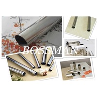 201 Mill Finish Stainless Steel Welded Round Pipe For Furniture