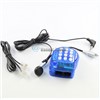 Super Mini Handsfree Home Corded Telephone Headset Microphone Blue