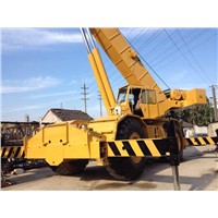 Grove 80t mobile crane with hydraulic engine used condition grove 80t mobile crane for sale