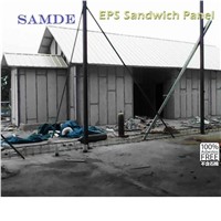 Fire protection Expanded Polystyrene insulated sandwich wall panels