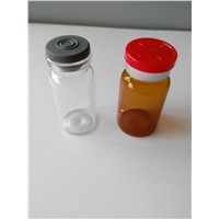 Tubular Glass Material Clear and Amber Glass Vial for Pharmacy