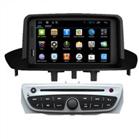 Pure Android Car DVD Video Player Renault Megane 2014 / Fluence In Dash PC Navigation