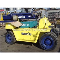 Used condition komatsu 5t forklift with diesel engine and high quality komatsu 5t lifter