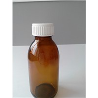 Amber Moulded Glass Bottle use for Medicine 30ml-200ml
