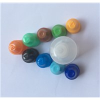 Hot Sale 20ml Plastic PE E-cigarette Empty Bottle E-juice Clear Bottle Colorful Cap  For E-liquid