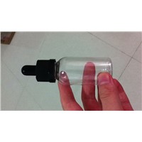 Essential Oil 30ML Plastic PET Empty Bottle For E-cigarette With Glass Sharp Dropper