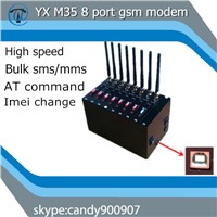 Best price m35 module bulk sms 8 port gsm modem