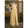 Daffodil Yellow Sweetheart Long Bridesmaid Dress Evening Dress