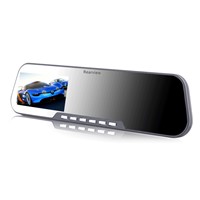 Car camera system,Night car HD DVR Rearview Mirror Vehicle traveling date recorder