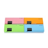 Fashion design power bank with LCD display for ipad, 13000mah battery packs