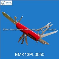 High quality multi army knife,handle color can be customized (EMK13PL0050)