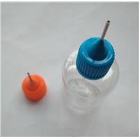Large Capacity 50ML PET E-liquid Bottle  Plastic E-juice Soft Bottle Metal Needle Tip Dropper Bottle