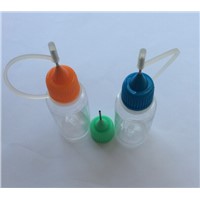 15ML PET  E-liquid  Empty Bottle Plastic Dropper Bottle Long Thin Needle Tip Dropper For E-cig