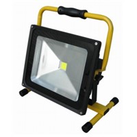 Taiwan Chips portable led rechargeable flood lights 10w 20w 30w 50w with 12V 24V 100-240V Charger