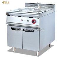 Free Standing Gas Bain Marie With Cabinet BY-GH984