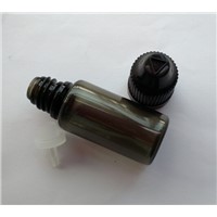 Main Products PET Black Oil  Bottle 10ml Plastic empty bottle With  Childproof Safty Cap For E-juice