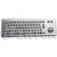 industrial metal keyboard with trackball (MKT2631, 330.0x100.0mm)