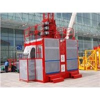 High Efficiency Low Energy! Double-cage SC200/200 Construction Elevator for Sale