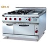 Commercial Gas Range with 4 burner & griddle&oven BY-GH996A