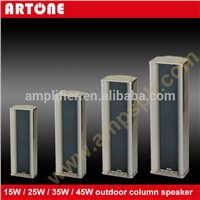 High Quality Aluminium Waterproof Outdoor 15W PA Column Speaker TZ-415