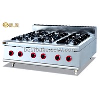 Stainless steel counter top cooking range BY-GH997-1