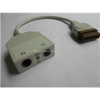 11pin 400/700 2-channel E9004ZM temperature probe Adapter cable